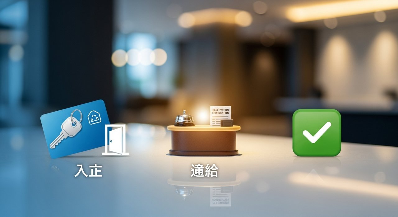 헷갈리는 입실과 체크인 차이, 이 3가지만 알면 끝!